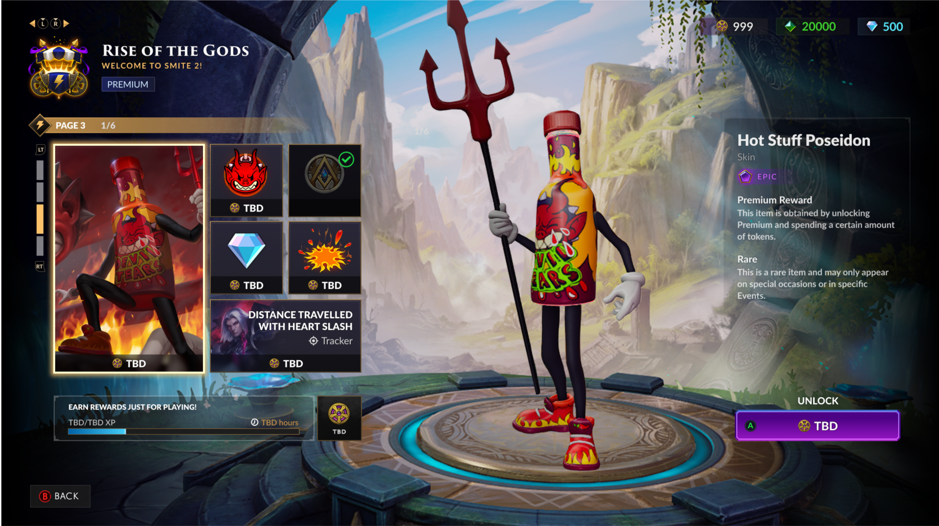 Wandering Market Mockup Screen