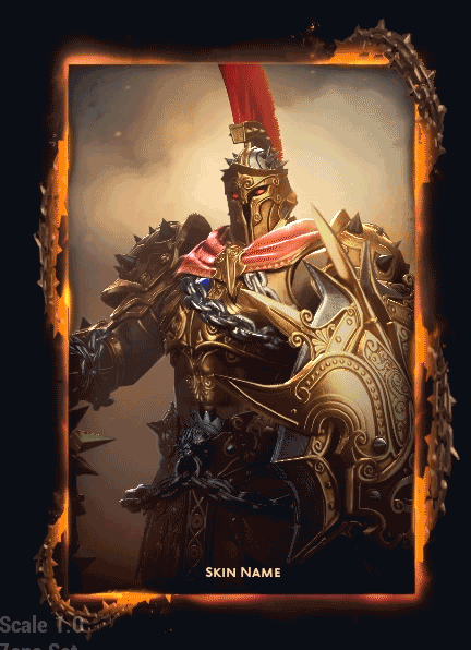 Ares VFX Card Frame Final