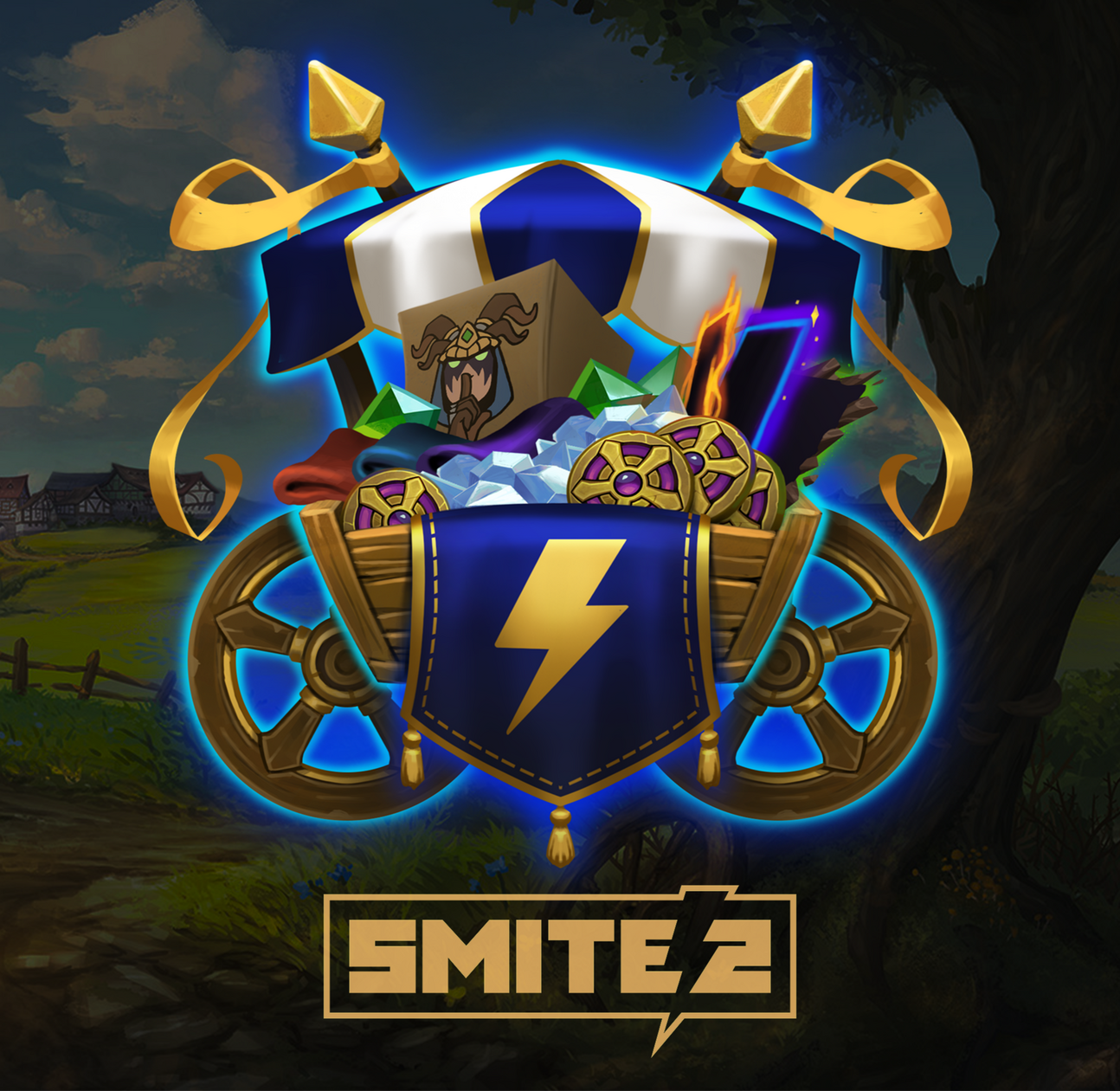 SMITE2: Wandering Market Crest & Currency