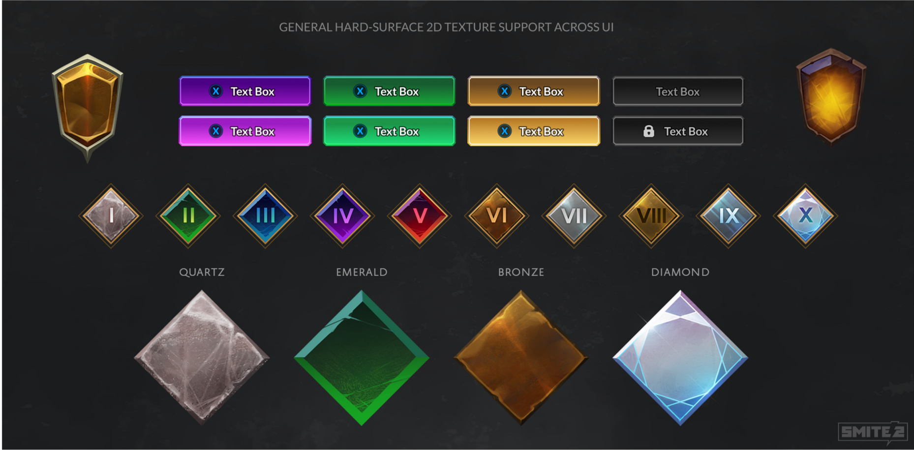 General Hard-Surface 2D Texture Support