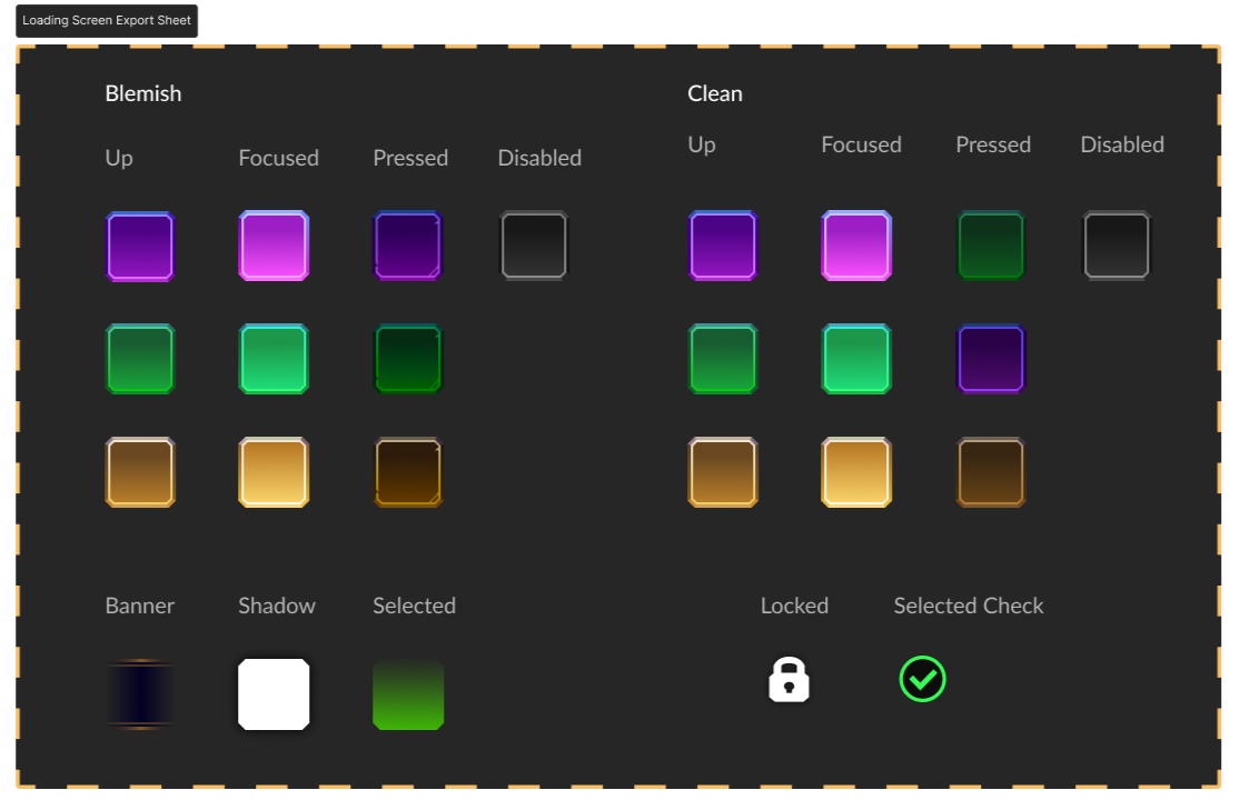 Button Component Board In Figma