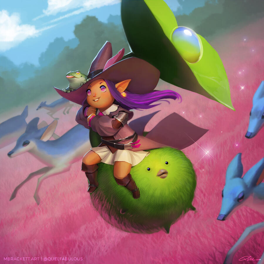 Commission: Lalafel Witch